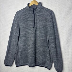 Avalanche Men's Charcoal Zip-Up Sweater